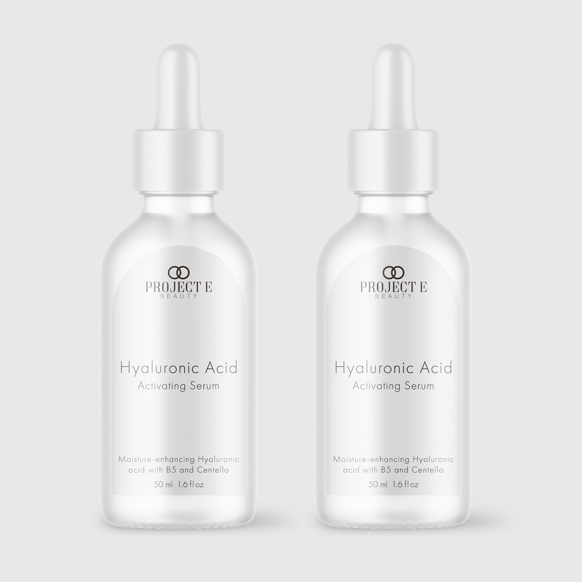Duo Moisture Rich Hyaluronic Acid Serum Set - Project E Beauty