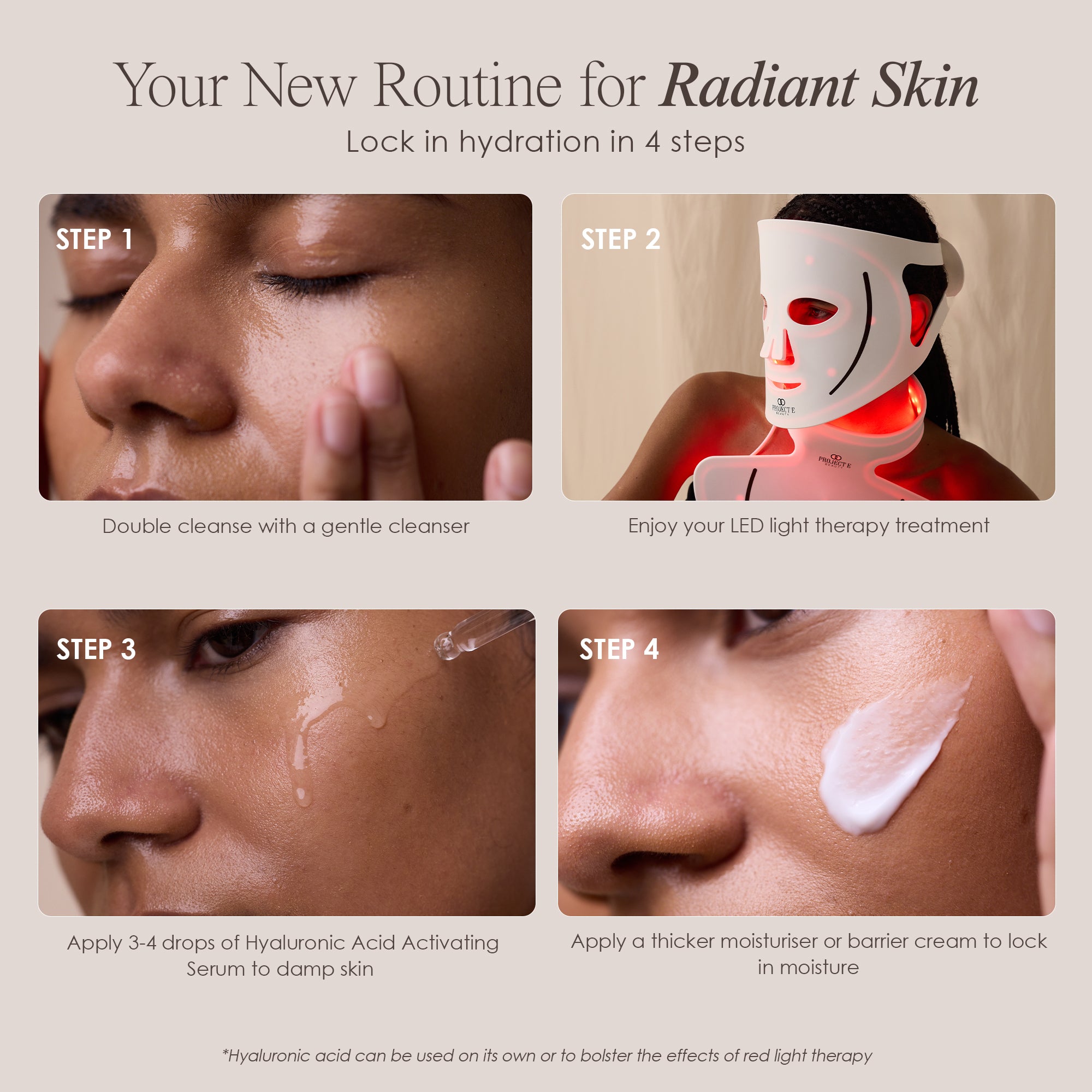 Project E Beauty Hyaluronic Acid Activating Serum - Project E Beauty