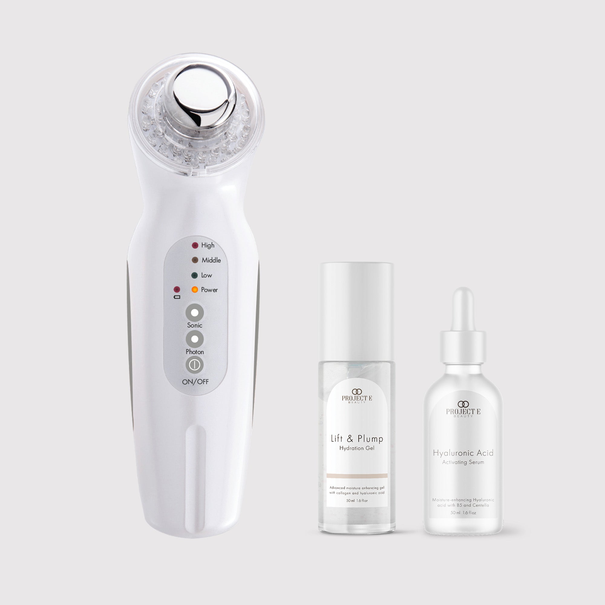 SkinSonic | LED Ultrasonic Wand - Project E Beauty