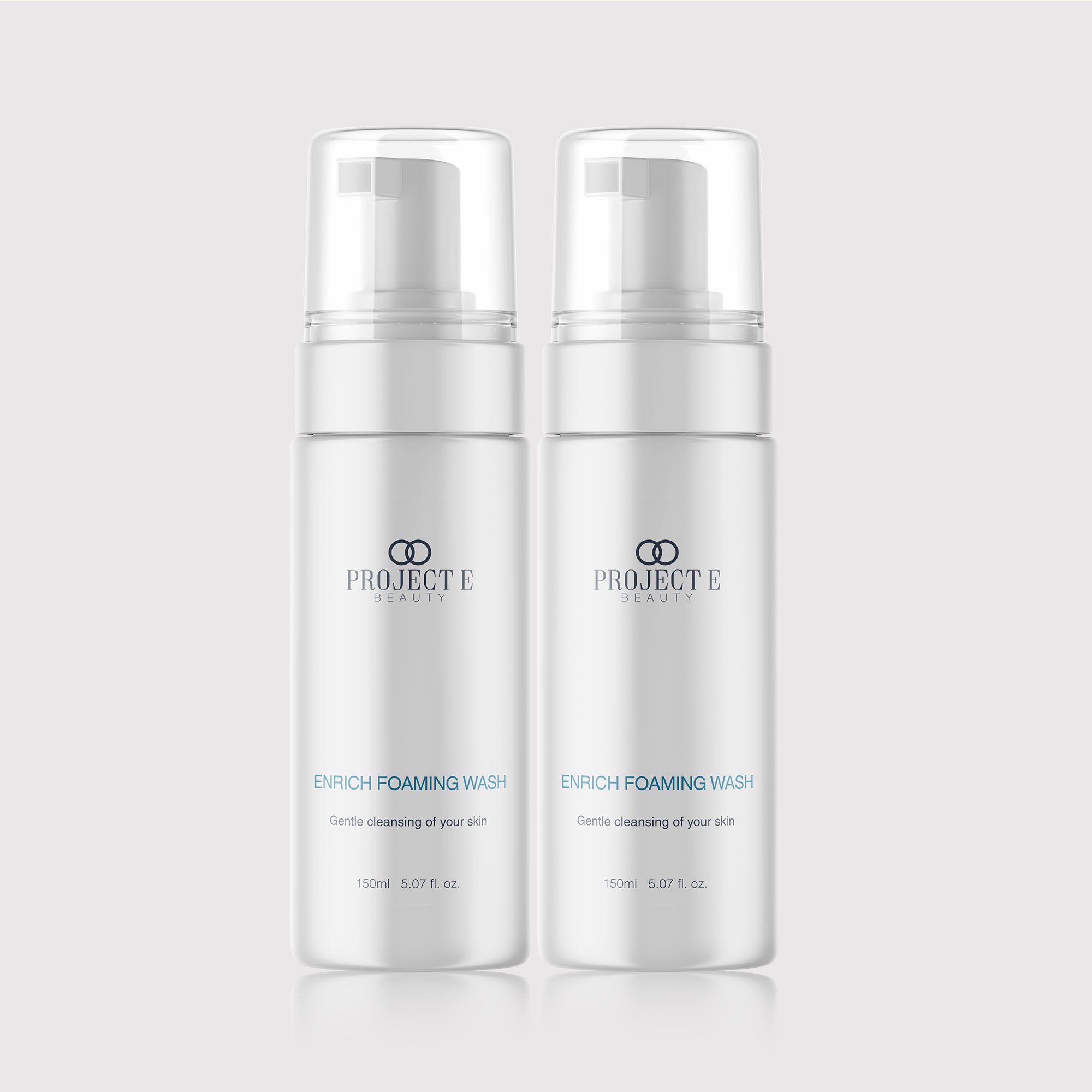 Duo Gentle Cleansing Foaming Wash Set - Project E Beauty